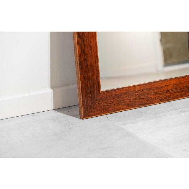 Mid-Century Modern Mid-Century Danish Rectangular Mirror, 1960 For Sale - Image 3 of 9