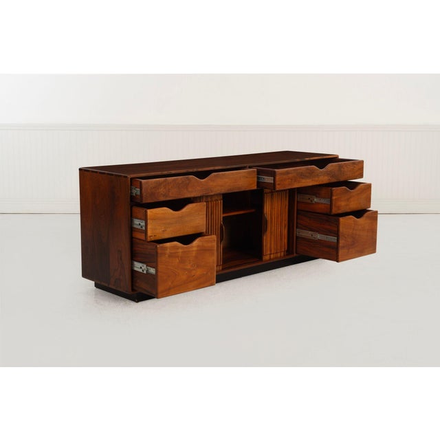 Dale Holub Credenza Solid Koa Wood 1976 For Sale - Image 9 of 17
