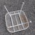 1950s 1950s Woodard Sculptura Patio Stool Unmarked For Sale - Image 5 of 7