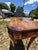 1920s Solid Oak Shou Sugi Ban Accent Table For Sale - Image 9 of 12