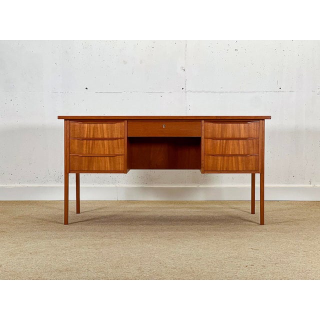 Teak Desk, Denmark, 1960s For Sale - Image 13 of 13
