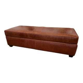 Stickley Santa Fe Storage Cocktail Ottoman For Sale