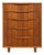 Mid-Century Teak Chest of Drawers attributed to Austinsuite, 1960s For Sale