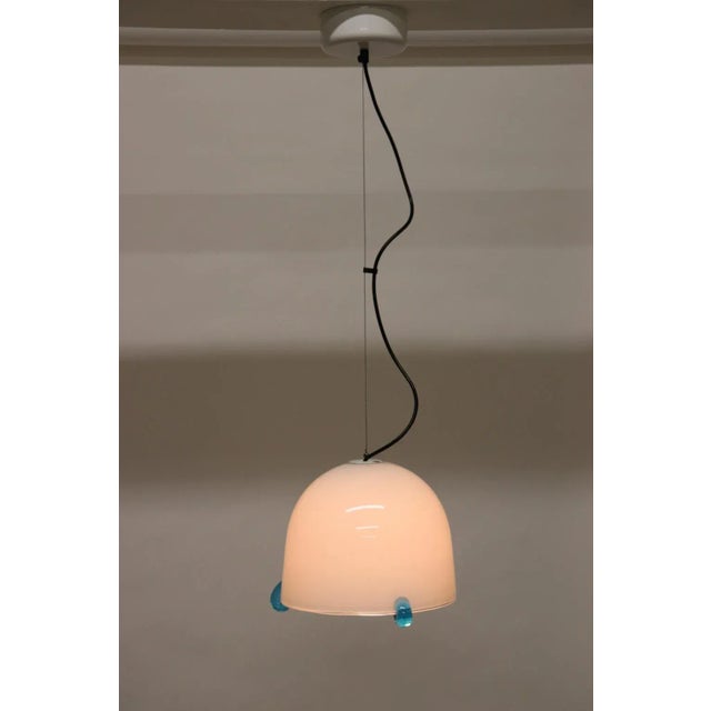 Studio Tecnico for ITRE "Anelli" Murano Glass Pendant Lamp, Mid-Century Modern For Sale - Image 12 of 12