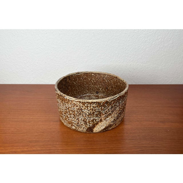 Mid-Century Modern Danish Studio Pottery Bowl by Ivan Weiss for Royal Copenhagen, 1960s For Sale - Image 9 of 16