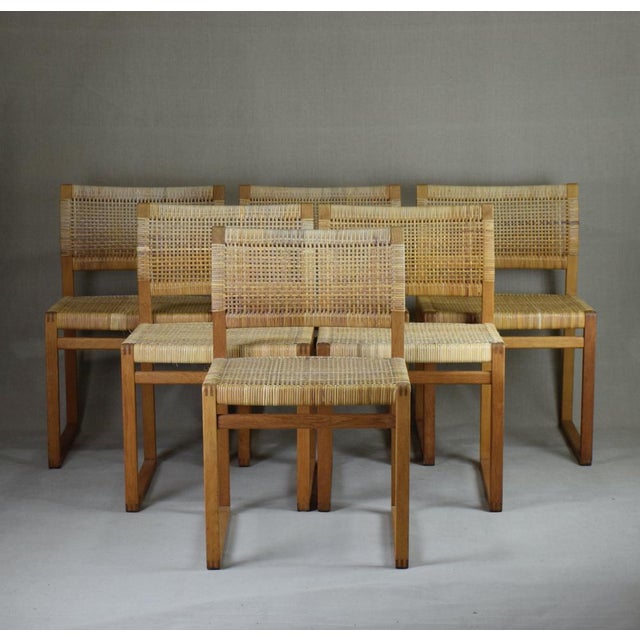 The Danish designer Børge Mogensen designed this chair for P. Lauritsen & Søn. Later Produced by Fredericia Furniture....