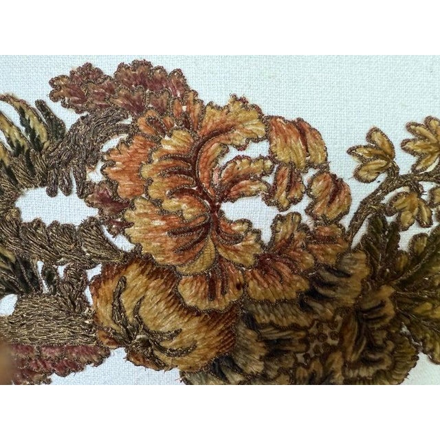 Rococo Elegant White Linen Pillows by Melissa Levinson, Rococo Style, Usa For Sale - Image 3 of 6