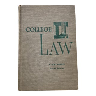 1950's College Law Text Book For Sale