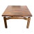 1970s Mid Century Modern Jens Risom Style Walnut and Laminate Floating Coffee/Side Table For Sale