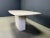 Beige Vintage Travertine Dining Table, 1970s For Sale - Image 8 of 14
