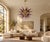 Sputnik Pendant Light with 51 Amethyst Murano Glass Tips from Justfurnituress SRL For Sale - Image 9 of 10