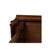 Wood Vintage Neoclassical Walnut Side Table W/ Reeded Columns & Lower Shelf 25x13.5x22 For Sale - Image 7 of 11
