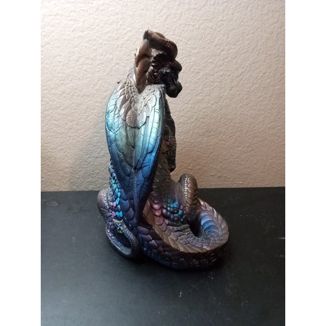 GORGEOUS HTF 1986 Windstone Editions CA 9" Dragon Peacock by Melody Pena. The Windstone Editions 1986 CA 9" Dragon Peacock...