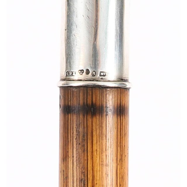 Antique Swedish Silver Walking Cane Stick, 1890s For Sale - Image 11 of 12