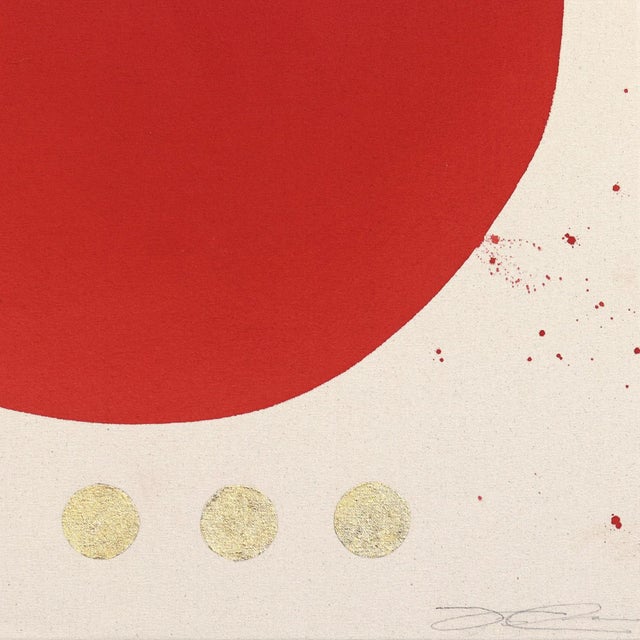 2020s Essentials Collection: Burning Desire - Meditative Abstract Painting on Canvas Original Artwork by Jason DeMeo For Sale - Image 5 of 9