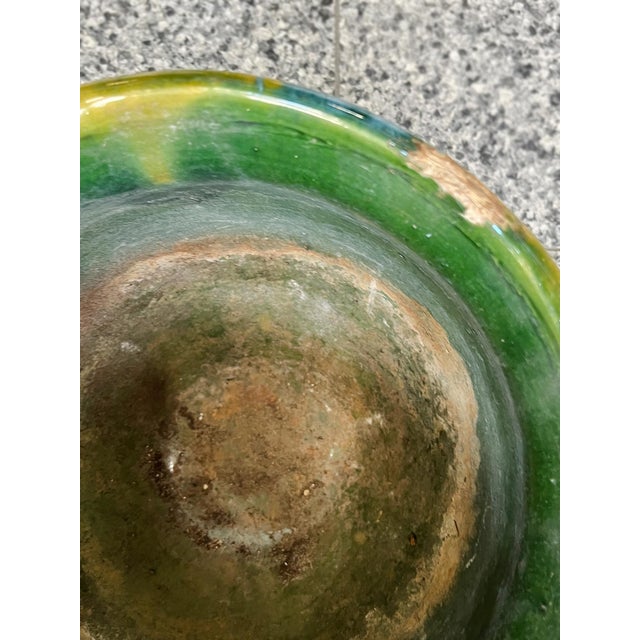 Vintage Majolica Ceramic Planters - A Pair For Sale - Image 13 of 13