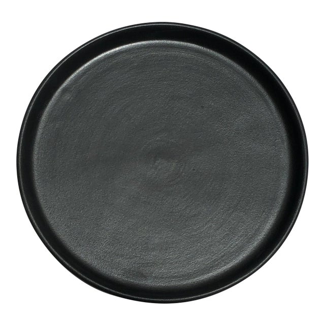 Casa Cubista Matte Tableware - Plates, Small, Black For Sale