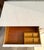 White 1970s Thomasville Dresser Credenza Newly Refinished in White With Gold Details For Sale - Image 8 of 11