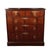 A handsome antique Mahogany Chest of Drawers (c. 1820-1840) in the Biedermeier style. Features superb Flame Mahogany...