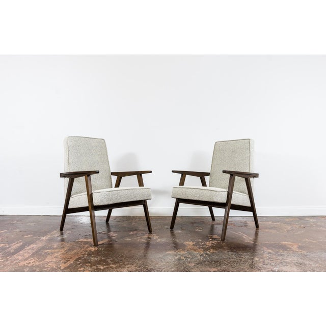 Minimalist Armchairs, Poland, 1960s, Set of 2 For Sale - Image 6 of 16