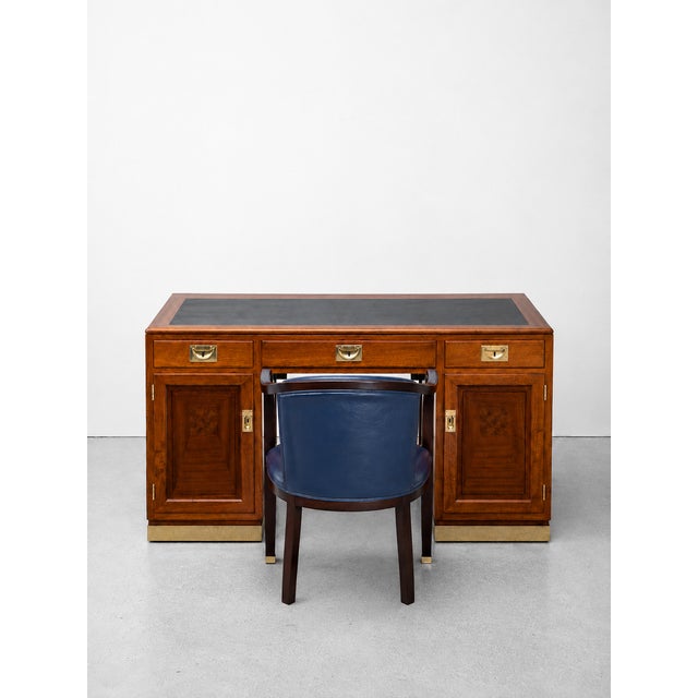 Art Nouveau Desk Armchair by Julius & Josef Herrmann for Architect Maximilian Rossipaul, 1911 For Sale - Image 6 of 12