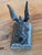 19th Century English Patinated White Metal Herald Lion With Wings For Sale - Image 4 of 6