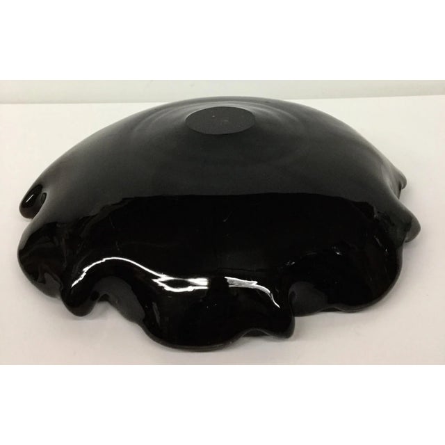 Artisan Hand Formed Glass Plate For Sale - Image 4 of 11