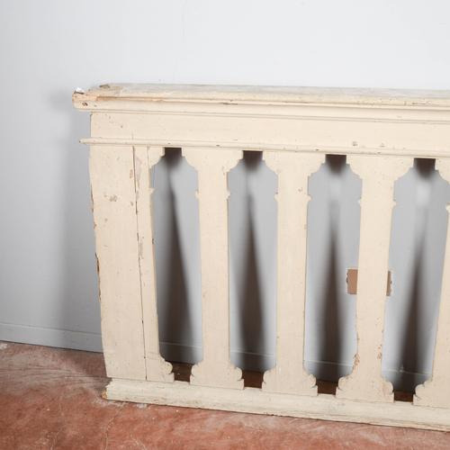 Balustrade Railing in Wood For Sale - Image 4 of 9