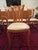 Wood A Sibau Set of 8 Post Modern Vintage Italian Sculptural Cherry Wood Dining Chairs For Sale - Image 7 of 8