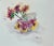 I have grown and sold over a million violas on my flower farm. I painted this little bunch of violas in a miniature vase...