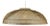 Coastal Bella by Oggetti Woven Rattan Pendant Light, Wide For Sale