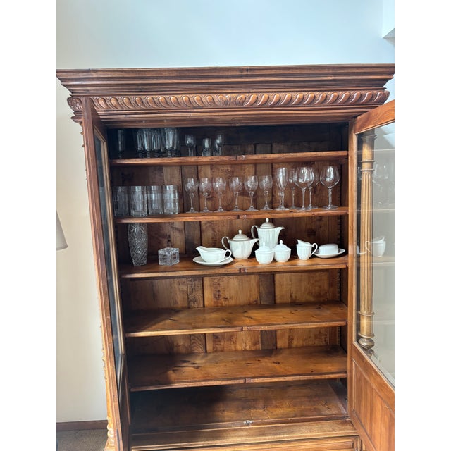 1910s Antique French Display Cabinet, Circa 1910 For Sale - Image 5 of 14