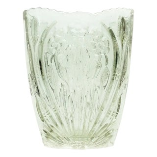 Art Deco Vase from Hortensja Glassworks, Poland, 1950s For Sale