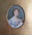 We are selling this nice loosely painted Miniature portrait of a lady. This American school painting adopts the English...