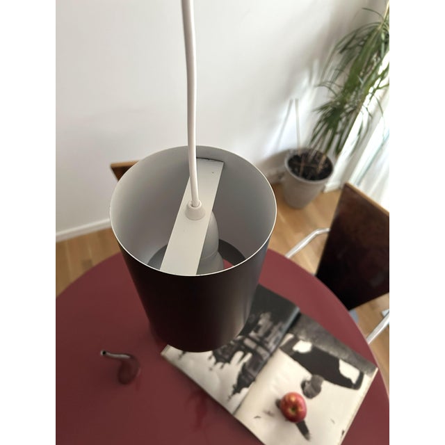 Cylinder Pendant Lamps by Eila & John Meiling for Louis Poulsen, Denmark, 1960s, Set of 2 For Sale - Image 9 of 12