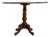 1880-1889 United Kingdom Rich Mahogany Tilt-Top Pedestal Table For Sale