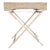 Artifacts Rattan Butler Tray Table in White Wash - 25.5" For Sale - Image 9 of 10
