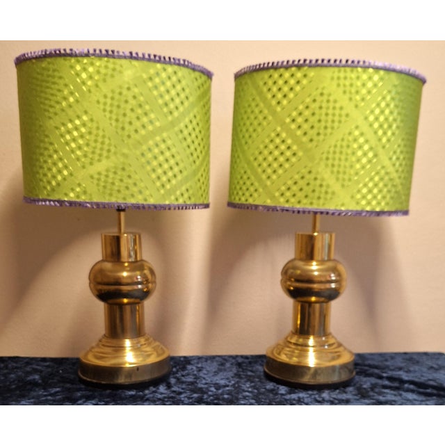 Vintage Table Lamps by Lamplove, 1970s, Set of 2, in Very Good conditions. Designed 1970 to 1979 European Plug (up to...