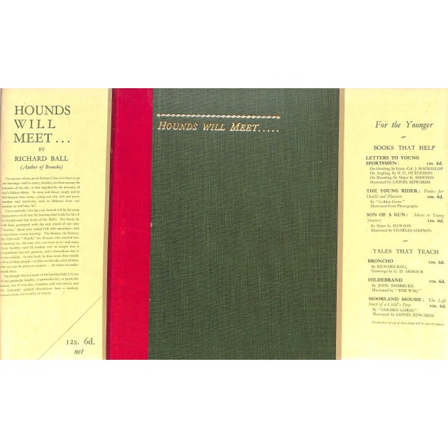 Traditional "Hounds Will Meet..." 1931 Ball, Richard For Sale - Image 3 of 12