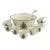 Spode Christmas Tree 10-Piece Punch Bowl Set with Cups and Ladle For Sale
