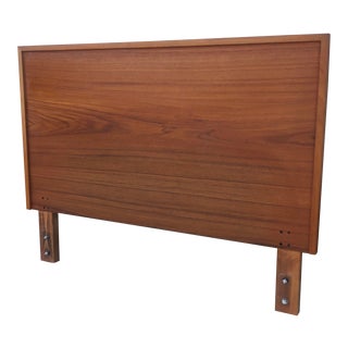 Vintage Teak Headboard For Sale