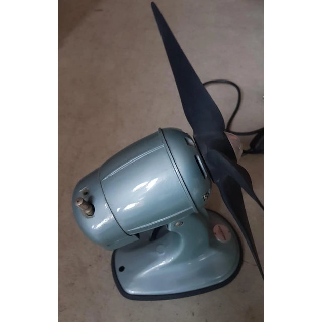 Gray Vintage Metal Ventilator, 1960s For Sale - Image 8 of 10