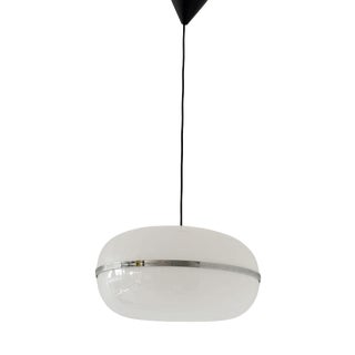 Vintage Acrylic Glass Pendant Light, 1970s For Sale