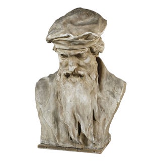 Hans Bitterlich, Johannes Gutenberg, 1900, Plaster Cast For Sale