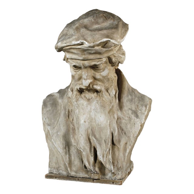 Hans Bitterlich, Johannes Gutenberg, 1900, Plaster Cast For Sale