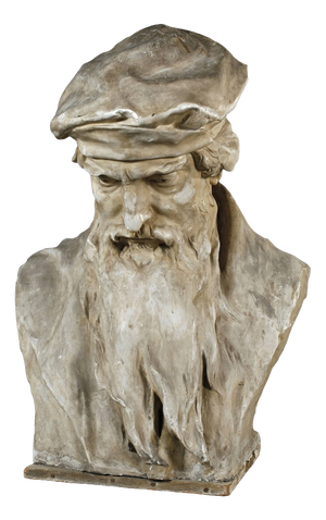 Hans Bitterlich, Johannes Gutenberg, 1900, Plaster Cast