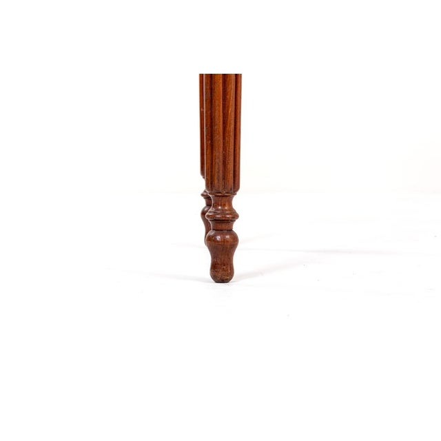Antique Carved Mahogany Folding Game Table, Late 19th Century For Sale - Image 3 of 12