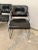 Vintage 1970s Cantilever Chrome Chairs Milo Baughman Style - Set of 4 For Sale In Phoenix - Image 6 of 9