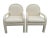 Postmodern Vintage Milo Baughman Parsons Style Round Back Armchairs - a Pair For Sale - Image 3 of 12