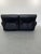 Mid-Century Modern Modular Leather Black Sofa, 1960s For Sale - Image 3 of 14